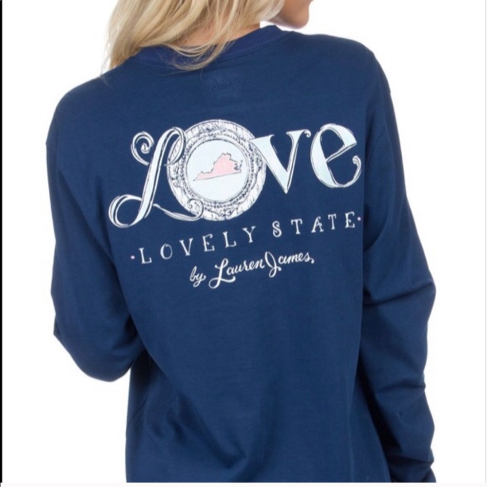 Lauren James Virginia long sleeved tee